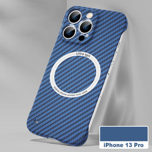 iPhone 13 Carbon Fiber Magnetic Case