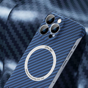 iPhone 13 Carbon Fiber Magnetic Case