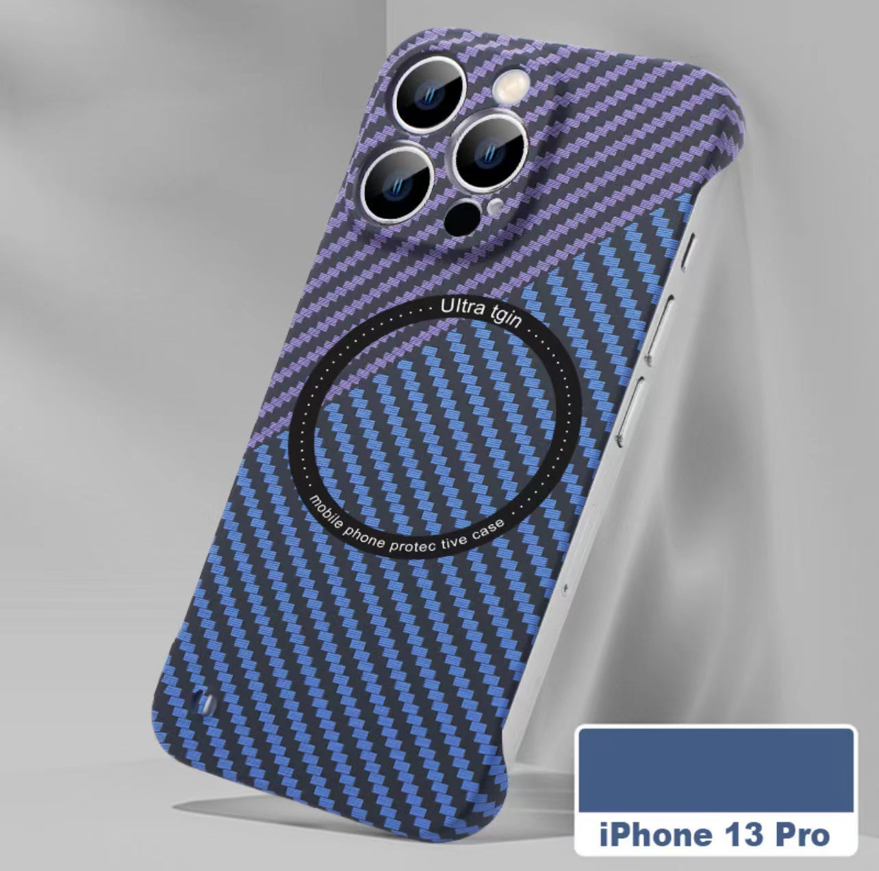 iPhone 13 Carbon Fiber Magnetic Case