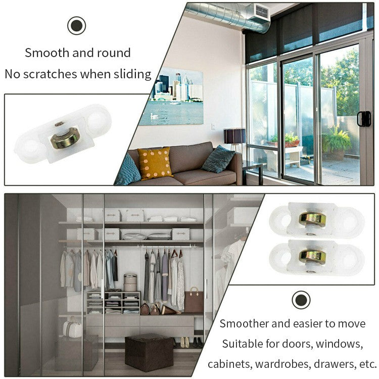 Sliding Window Rollers