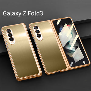 Samsung ZFOLD3 Brushed Metal Anti-fall Protective Cover