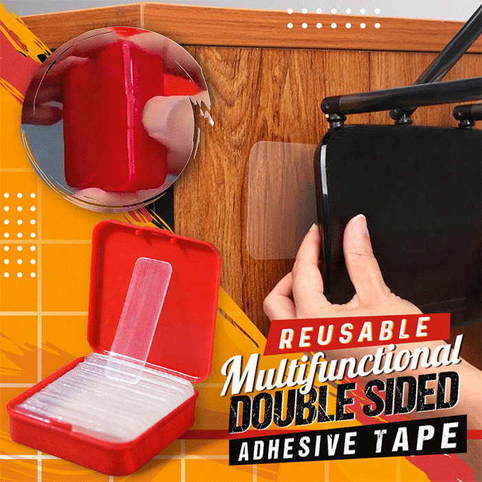 60 PCS Reusable Waterproof Double Sided Adhesive Tape(50% OFF)