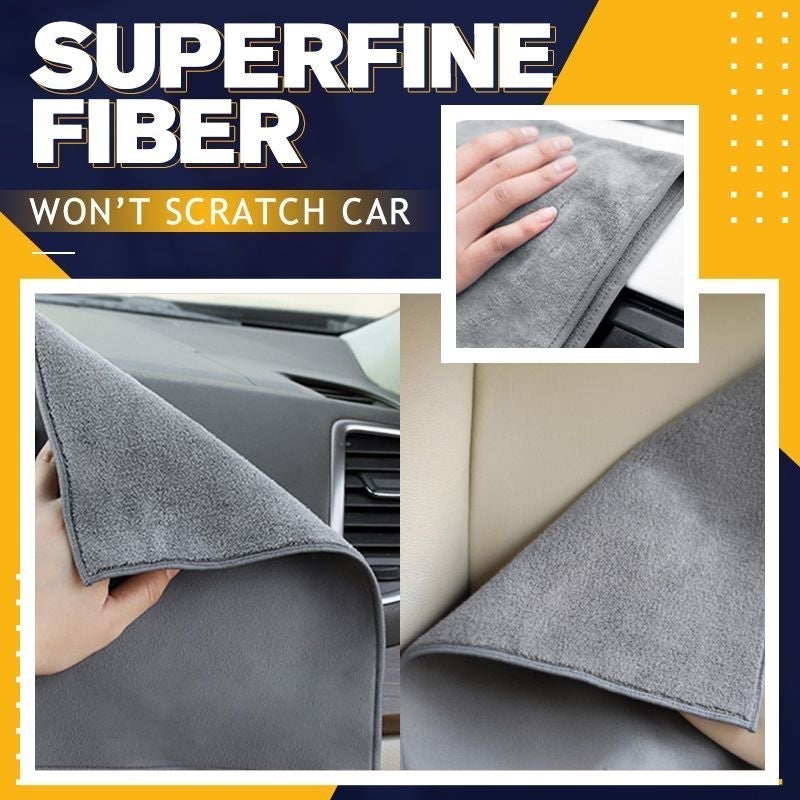 Suede Double-sided Absorbent Car Drying Towel