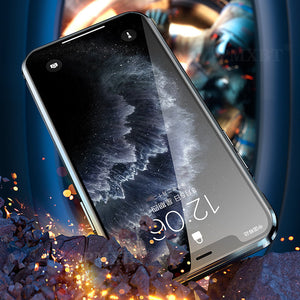 Magnetic Tempered Glass Double Sided Phone Case