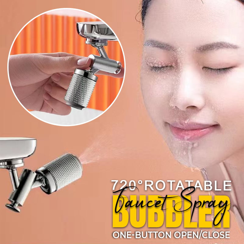 720°Rotatable Faucet Spray Bubbler