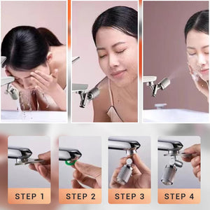 720°Rotatable Faucet Spray Bubbler