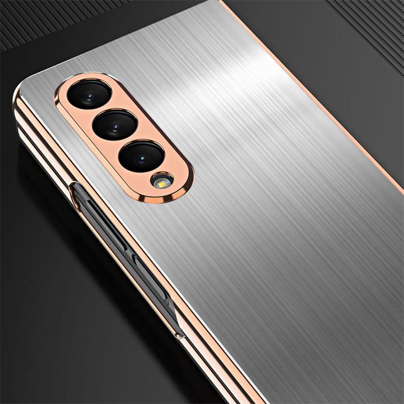 Samsung ZFOLD3 Brushed Metal Anti-fall Protective Cover