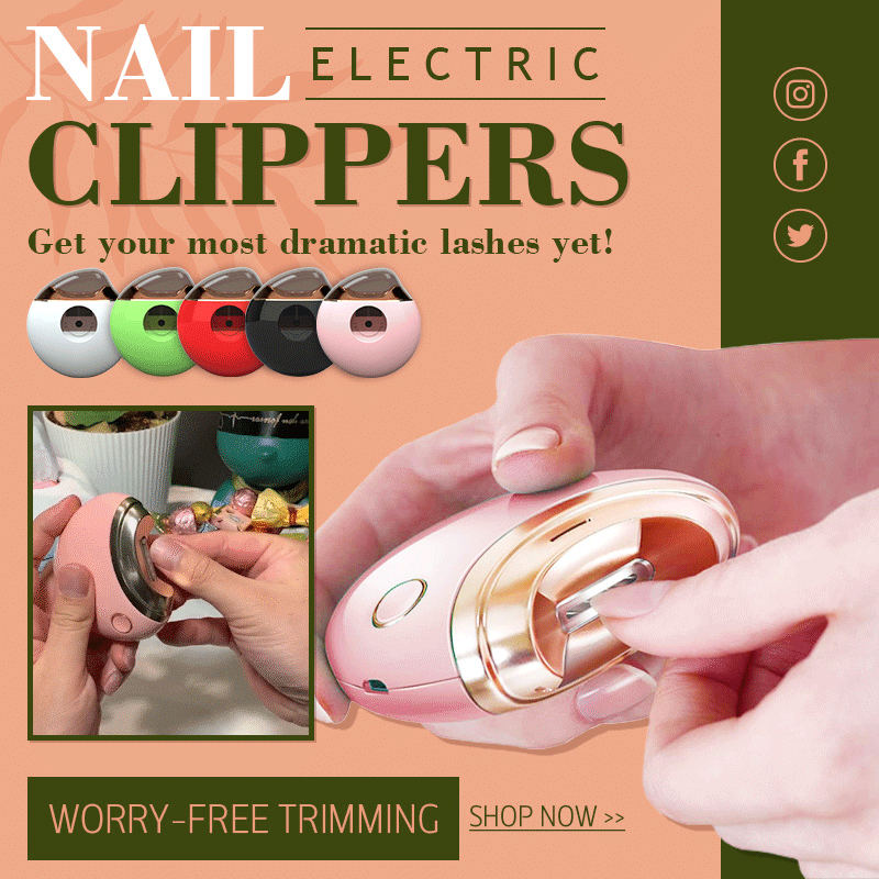 ✨Buy 2 Free Shipping✨Worry-free Trimming Electric Nail Clippers