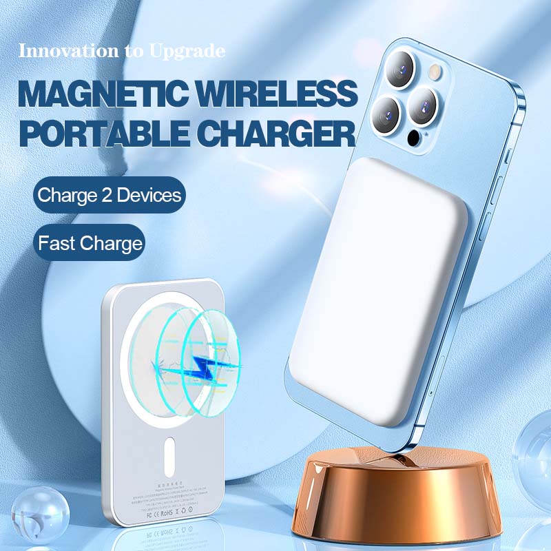 Portable Wireless Magnetic Power Bank（BUY 2 FREE SHIPPING）