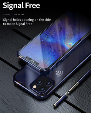 All-inclusive Phone Case With Double-sided Tempered Glass